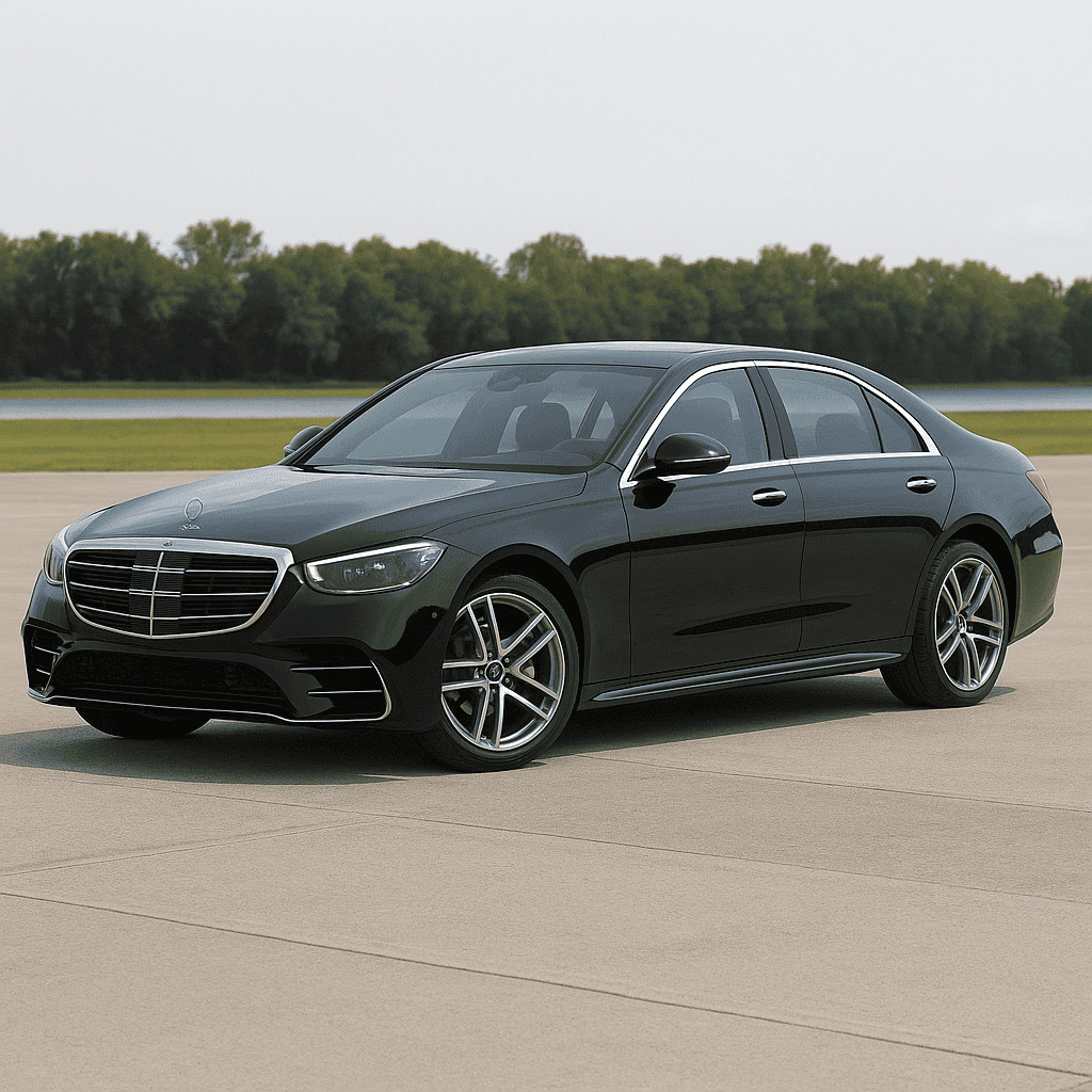 Luxury car service in Naples, FL with premium sedan