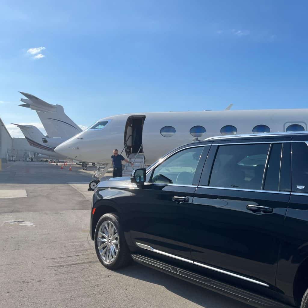 Airport car service in Naples, FL with professional chauffeur